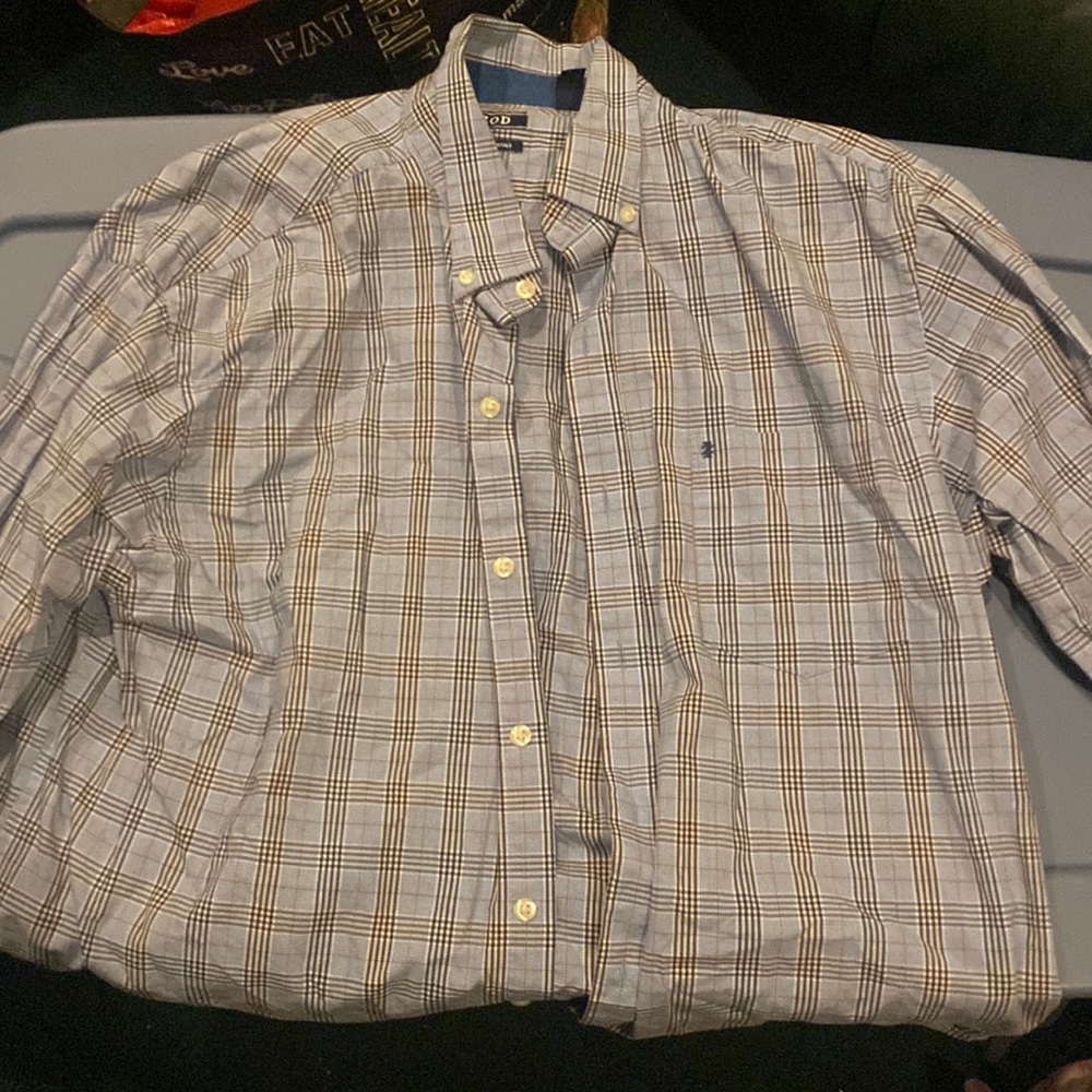 Blue Izod Button down